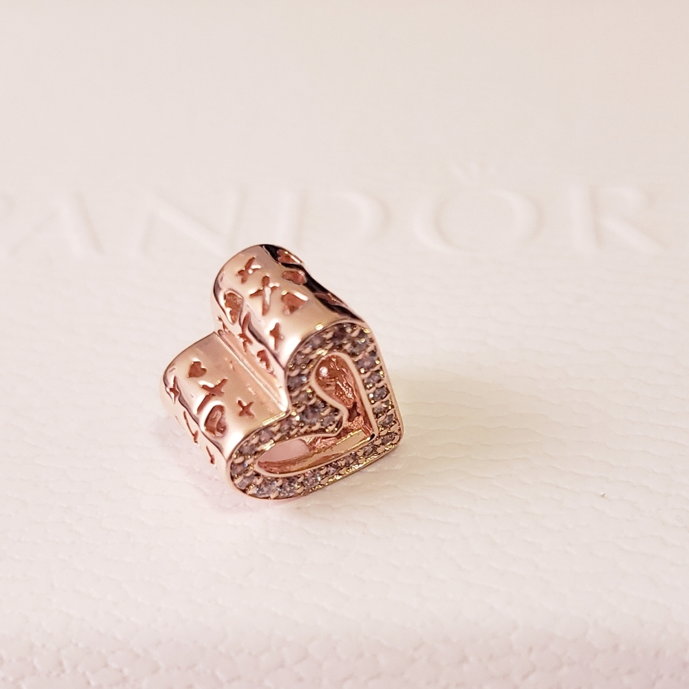 ❤️Authentic Pandora ROSE HEART CHARM - Picture 6 of 7